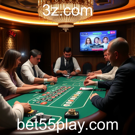 A Experiência Imersiva do Cassino Ao Vivo na bet55